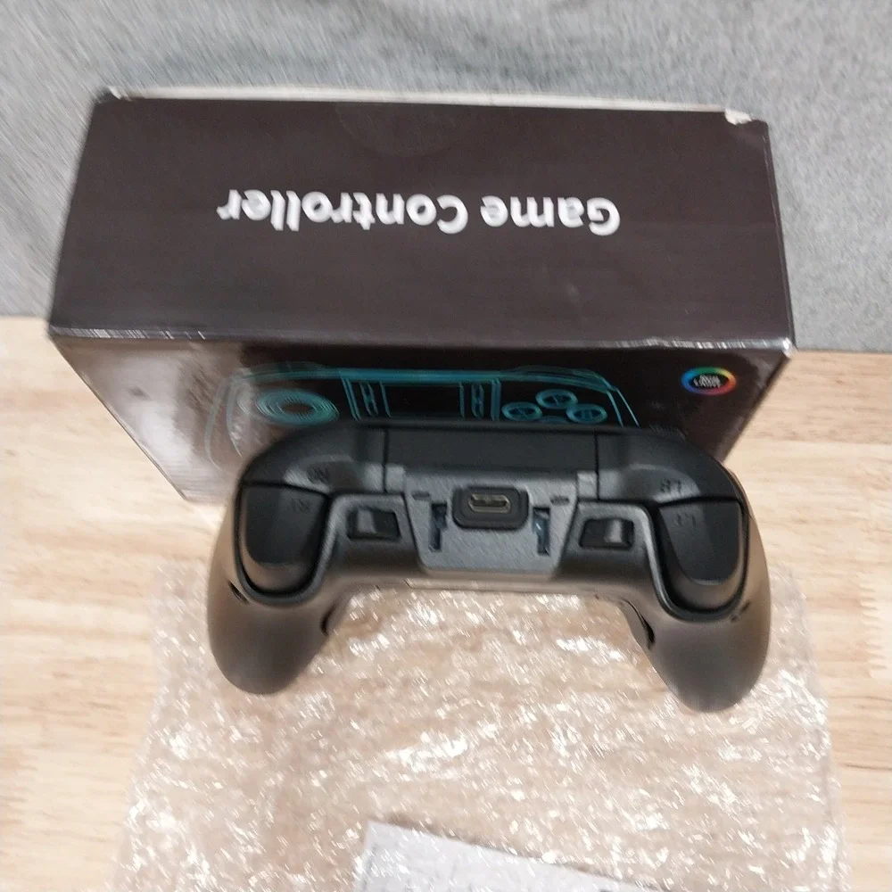 Game Controller 6162 Bluetooth RGB Wireless OS Black
